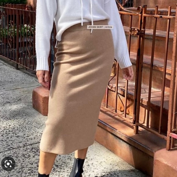The Group by Babaton Johan skirt - Tan - Aritzia - Picture 6 of 6